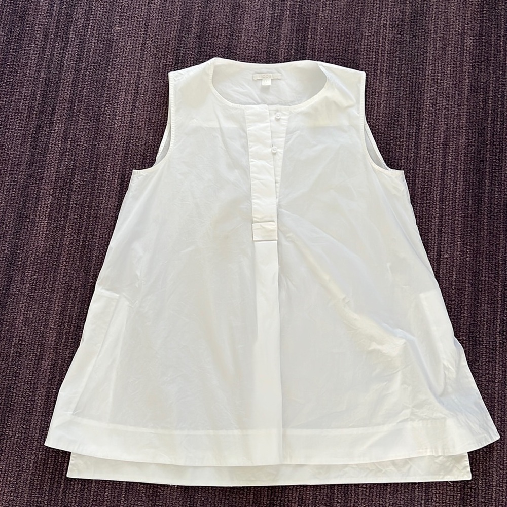 Cos cotton poplin shirt in 4 small